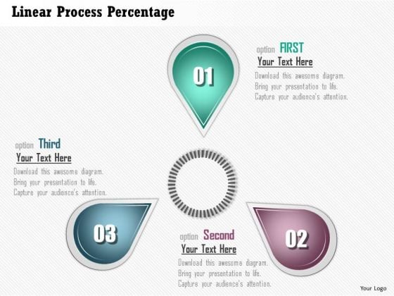 Business Diagram Linear Process Percentage Presentation Template Business Diagram Linear Process Percentage Presentation Template