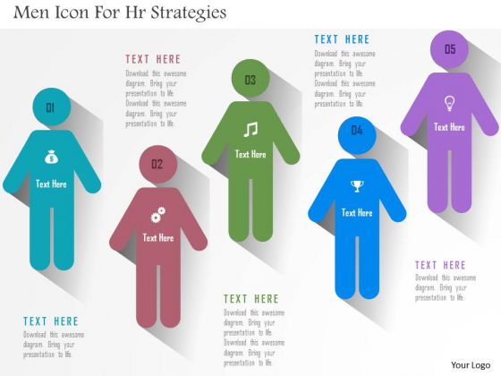 Business Diagram Men Icon For Hr Strategies Presentation Template Business Diagram Men Icon For Hr Strategies Presentation Template