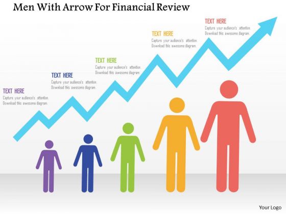 Business Diagram Men With Arrow For Financial Review Presentation Template Business Diagram Men With Arrow For Financial Review Presentation Template