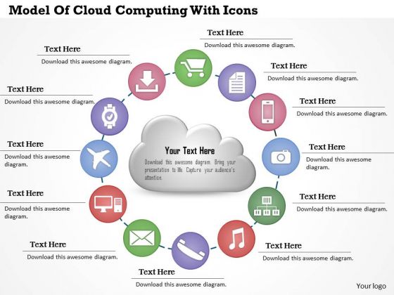 Business Diagram Model Of Cloud Computing With Icons Presentation Slide Template Business Diagram Model Of Cloud Computing With Icons Presentation Slide Template