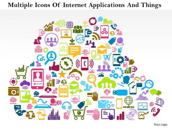 Business Diagram Multiple Icons Of Internet Applications And Things Presentation Template Business Diagram Multiple Icons Of Internet Applications And Things Presentation Template