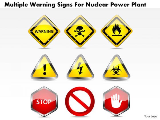 Business Diagram Multiple Warning Signs For Nuclear Power Plant Presentation Template Business Diagram Multiple Warning Signs For Nuclear Power Plant Presentation Template