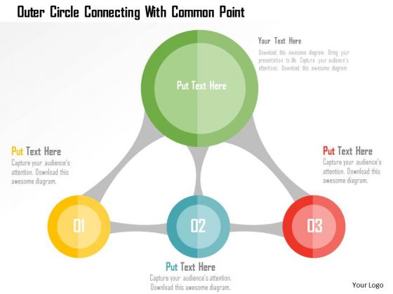 Business Diagram Outer Circle Connecting With Common Point Presentation Template Business Diagram Outer Circle Connecting With Common Point Presentation Template