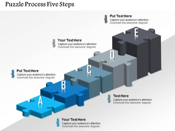 Business Diagram Puzzle Process Five Steps Presentation Template Business Diagram Puzzle Process Five Steps Presentation Template