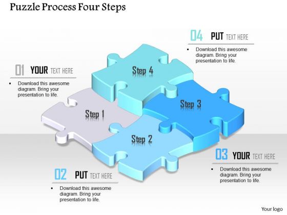 Business Diagram Puzzle Process Four Steps Presentation Template Business Diagram Puzzle Process Four Steps Presentation Template
