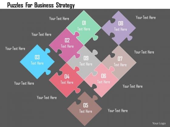 Business Diagram Puzzles For Business Strategy Presentation Template Business Diagram Puzzles For Business Strategy Presentation Template