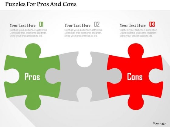 Business Diagram Puzzles For Pros And Cons Presentation Template Business Diagram Puzzles For Pros And Cons Presentation Template