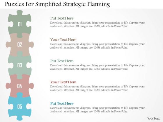 Business Diagram Puzzles For Simplified Strategic Planning Presentation Template Business Diagram Puzzles For Simplified Strategic Planning Presentation Template