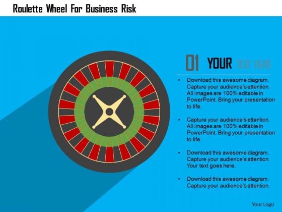 Business Diagram Roulette Wheel For Business Risk Presentation Template Business Diagram Roulette Wheel For Business Risk Presentation Template