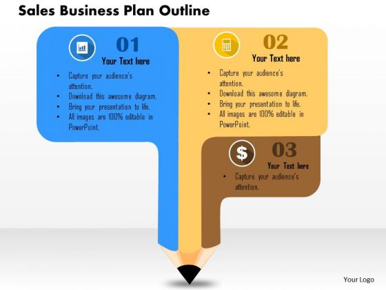 Business Diagram Sales Business Plan Outline Presentation Template Business Diagram Sales Business Plan Outline Presentation Template