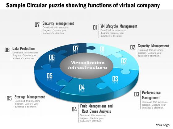 Business Diagram Sample Circular Puzzle Showing Functions Of A Virtual Company Ppt Slide Business Diagram Sample Circular Puzzle Showing Functions Of A Virtual Company Ppt Slide