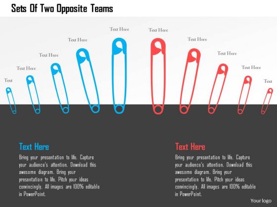 Business Diagram Sets Of Two Opposite Teams Presentation Template Business Diagram Sets Of Two Opposite Teams Presentation Template