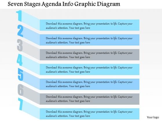 Business Diagram Seven Stages Agenda Info Graphic Diagram Presentation Template Business Diagram Seven Stages Agenda Info Graphic Diagram Presentation Template