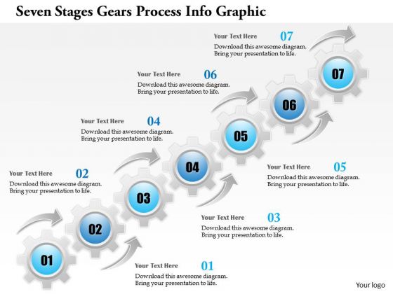 Business Diagram Seven Stages Gears Process Info Graphic Presentation Template Business Diagram Seven Stages Gears Process Info Graphic Presentation Template