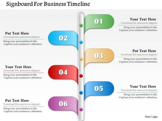 Business Diagram Signboard For Business Timeline Presentation Template Business Diagram Signboard For Business Timeline Presentation Template