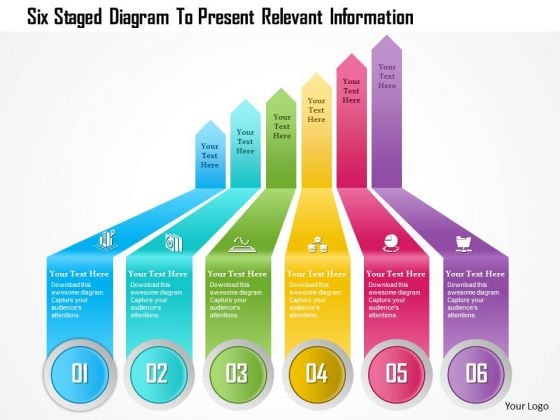 Business Diagram Six Staged Diagram To Present Relevant Information Presentation Template Business Diagram Six Staged Diagram To Present Relevant Information Presentation Template