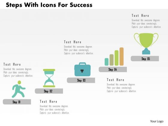 Business Diagram Steps With Icons For Success Presentation Template Business Diagram Steps With Icons For Success Presentation Template