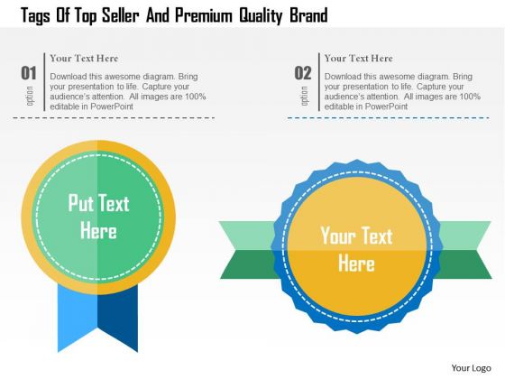 Business Diagram Tags Of Top Seller And Premium Quality Brand Presentation Template Business Diagram Tags Of Top Seller And Premium Quality Brand Presentation Template