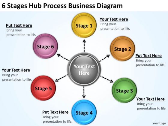 Business Diagram Templates 6 Stages Hub Process PowerPoint Business Diagram Templates 6 Stages Hub Process PowerPoint