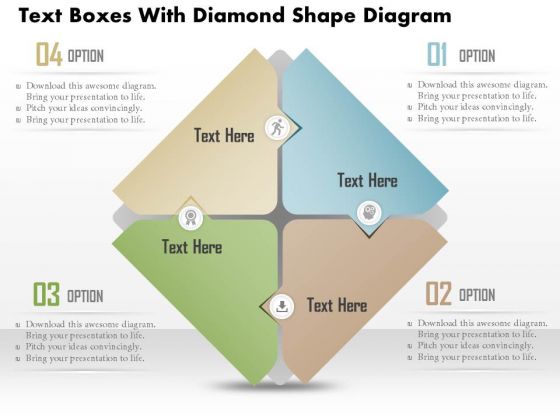 Business Diagram Text Boxes With Diamond Shape Diagram PowerPoint Ppt Presentation Business Diagram Text Boxes With Diamond Shape Diagram PowerPoint Ppt Presentation