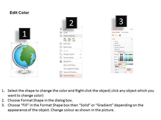 business_diagram_three_different_areas_map_globes_presentation_template_3