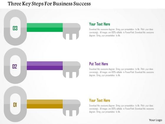 Business Diagram Three Key Steps For Business Success Presentation Template Business Diagram Three Key Steps For Business Success Presentation Template