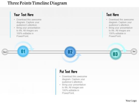 business diagram three points timeline diagram presentation business diagram three points timeline diagram presentation, Presentation templates