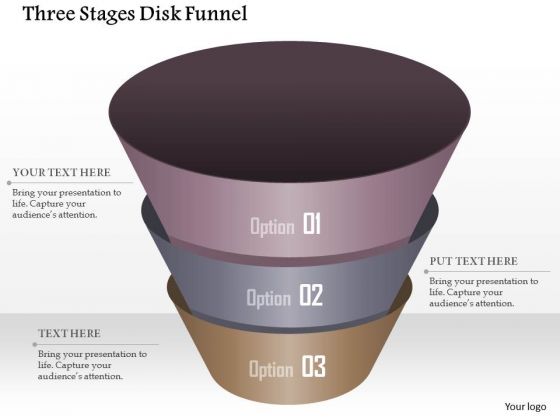 Business Diagram Three Stages Disk Funnel Presentation Template Business Diagram Three Stages Disk Funnel Presentation Template