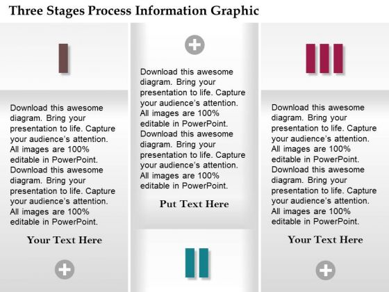 Business Diagram Three Stages Process Information Graphic Presentation Template Business Diagram Three Stages Process Information Graphic Presentation Template