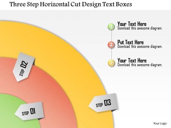 Business Diagram Three Step Horizontal Cut Design Text Boxes Presentation Template Business Diagram Three Step Horizontal Cut Design Text Boxes Presentation Template