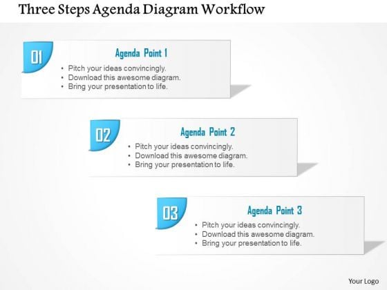 Business Diagram Three Steps Agenda Diagram Workflow Presentation Template Business Diagram Three Steps Agenda Diagram Workflow Presentation Template