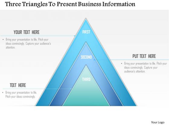 Business Diagram Three Triangles To Present Business Information Presentation Template Business Diagram Three Triangles To Present Business Information Presentation Template