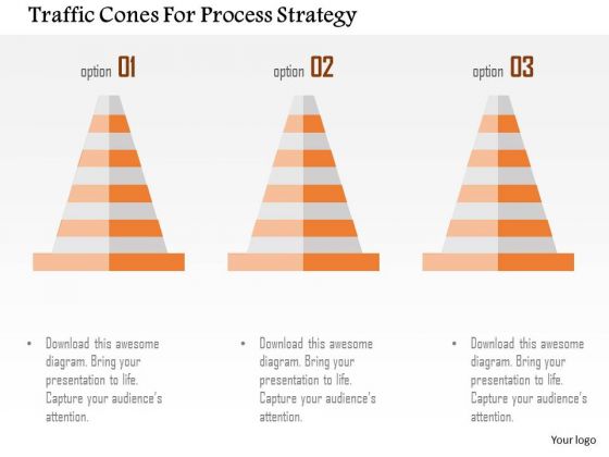 Business Diagram Traffic Cones For Process Strategy Presentation Template Business Diagram Traffic Cones For Process Strategy Presentation Template