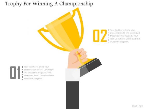 Business Diagram Trophy For Winning A Championship Presentation Template Business Diagram Trophy For Winning A Championship Presentation Template