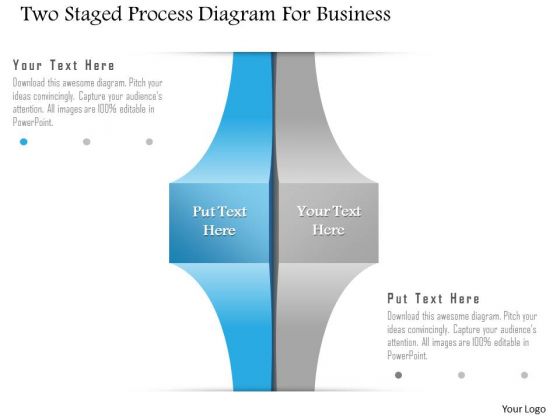 Business Diagram Two Staged Process Diagram For Business Presentation Template Business Diagram Two Staged Process Diagram For Business Presentation Template