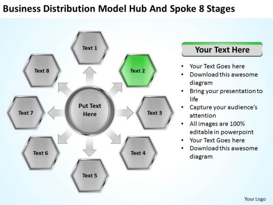 Business Distribution Model Hub And Spoke 8 Stages Ppt Service Plan PowerPoint Slides Business Distribution Model Hub And Spoke 8 Stages Ppt Service Plan PowerPoint Slides