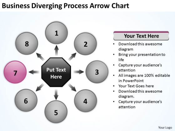 Business Diverging Process Arrow Chart Relative Cycle PowerPoint Slides Business Diverging Process Arrow Chart Relative Cycle PowerPoint Slides