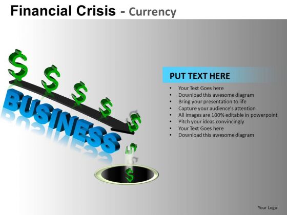 Business Down The Drain PowerPoint Slides Business Down The Drain PowerPoint Slides
