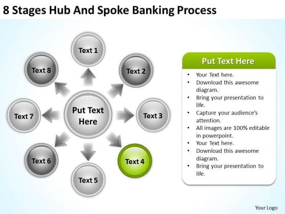 Business Flow Charts Examples 8 Stages Hub And Spoke Banking Process Ppt PowerPoint Templates Business Flow Charts Examples 8 Stages Hub And Spoke Banking Process Ppt PowerPoint Templates