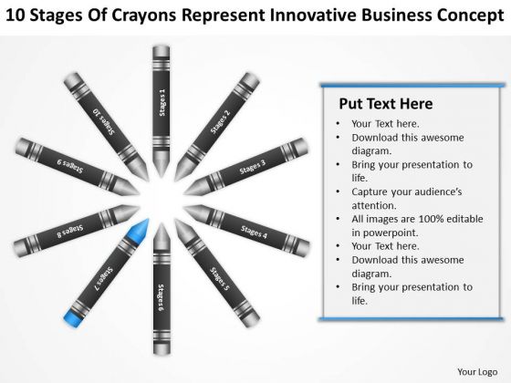 Business Flow Diagrams Of Crayons Represent Innovative Concept PowerPoint Slides Business Flow Diagrams Of Crayons Represent Innovative Concept PowerPoint Slides