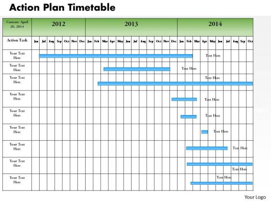 Business Framework Action Plan Timetable PowerPoint Presentation ...