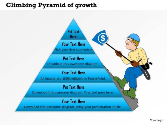 Business Framework Climbing Pyramid Of Growth PowerPoint Presentation Business Framework Climbing Pyramid Of Growth PowerPoint Presentation