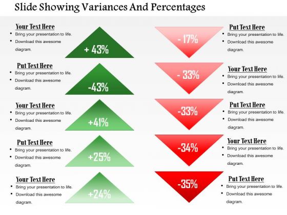 Business Framework Slide Showing Variances And Percentages PowerPoint Presentation Business Framework Slide Showing Variances And Percentages PowerPoint Presentation