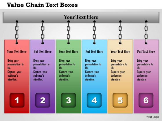 Business Framework Value Chain Text Boxes PowerPoint Presentation Business Framework Value Chain Text Boxes PowerPoint Presentation