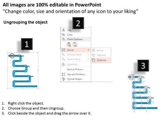 business_framework_water_pipeline_business_infographic_design_powerpoint_presentation_2