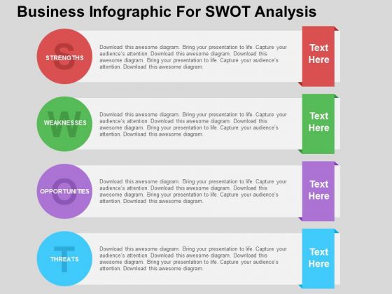 Business Infographic For Swot Analysis PowerPoint Template Business Infographic For Swot Analysis PowerPoint Template