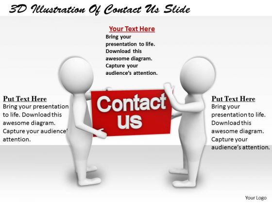 Business Intelligence Strategy 3d Illustration Of Contact Slide Concept Statement Business Intelligence Strategy 3d Illustration Of Contact Slide Concept Statement