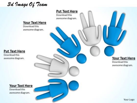 Business Level Strategy Definition 3d Image Of Team Character Business Level Strategy Definition 3d Image Of Team Character