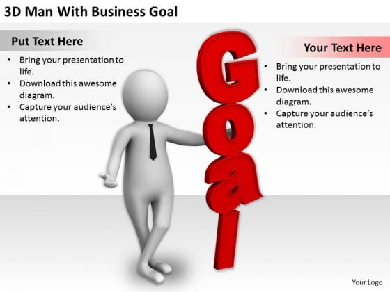 Business Level Strategy Definition 3d Man With Goal Character Modeling Business Level Strategy Definition 3d Man With Goal Character Modeling