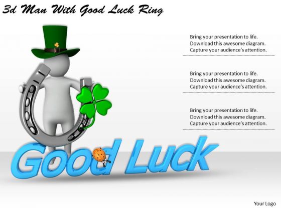 Business Level Strategy Definition 3d Man With Good Luck Ring Characters Business Level Strategy Definition 3d Man With Good Luck Ring Characters